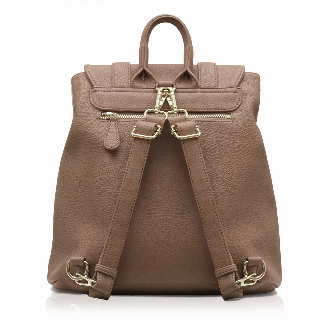 Agnes Brown Vegan Rucksack-4