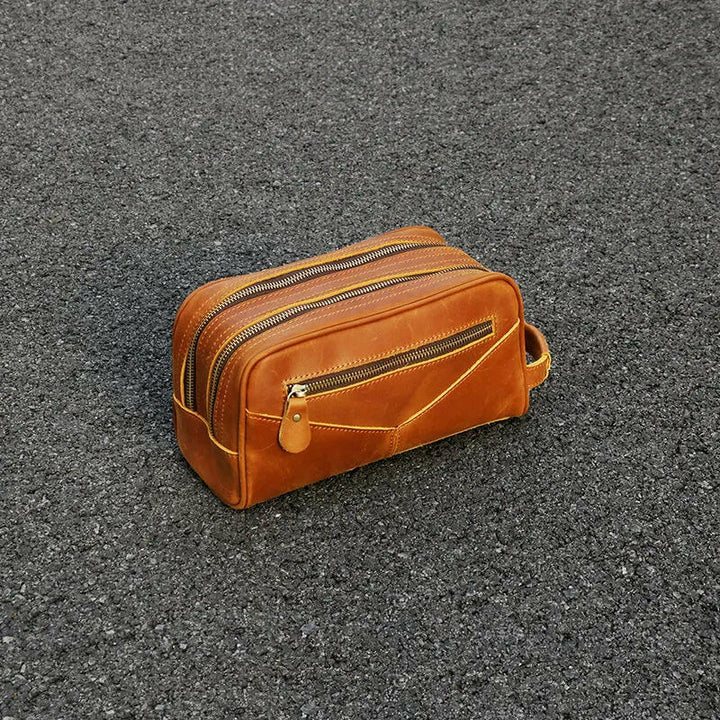 The Nomad Toiletry Bag | Genuine Leather Travel Toiletry Bag-2