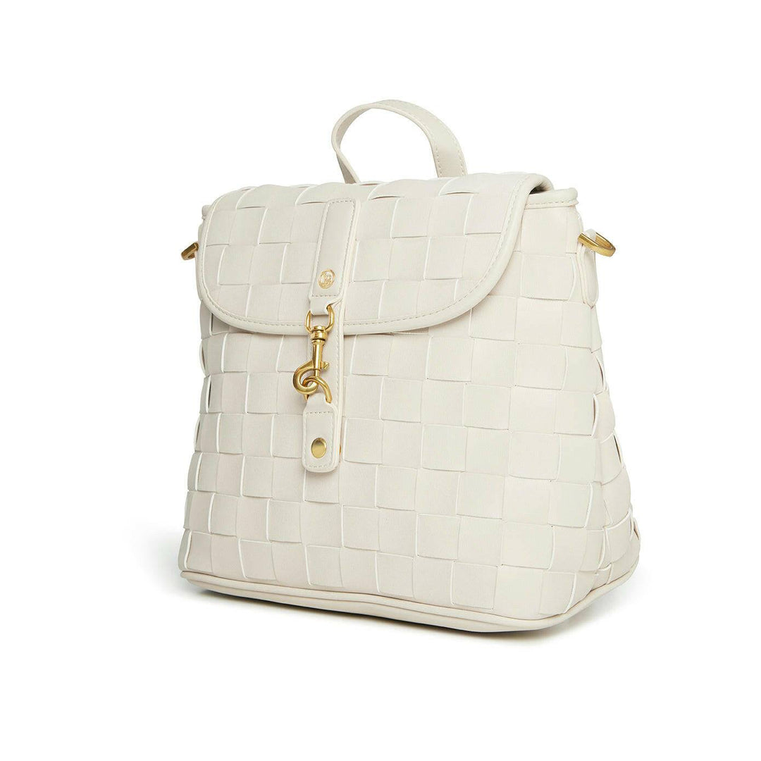 Rosie White Mini Backpack-Shangri-La Fashion