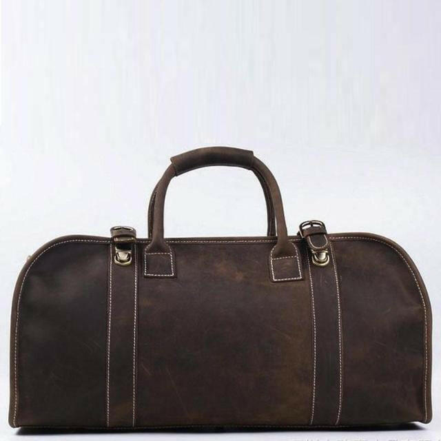 The Erlend Duffle Bag | Vintage Leather Weekender-0