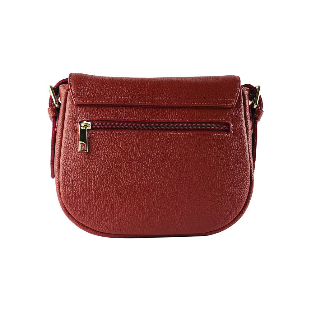 Woman bag in genuine leather with shoulder strap -1