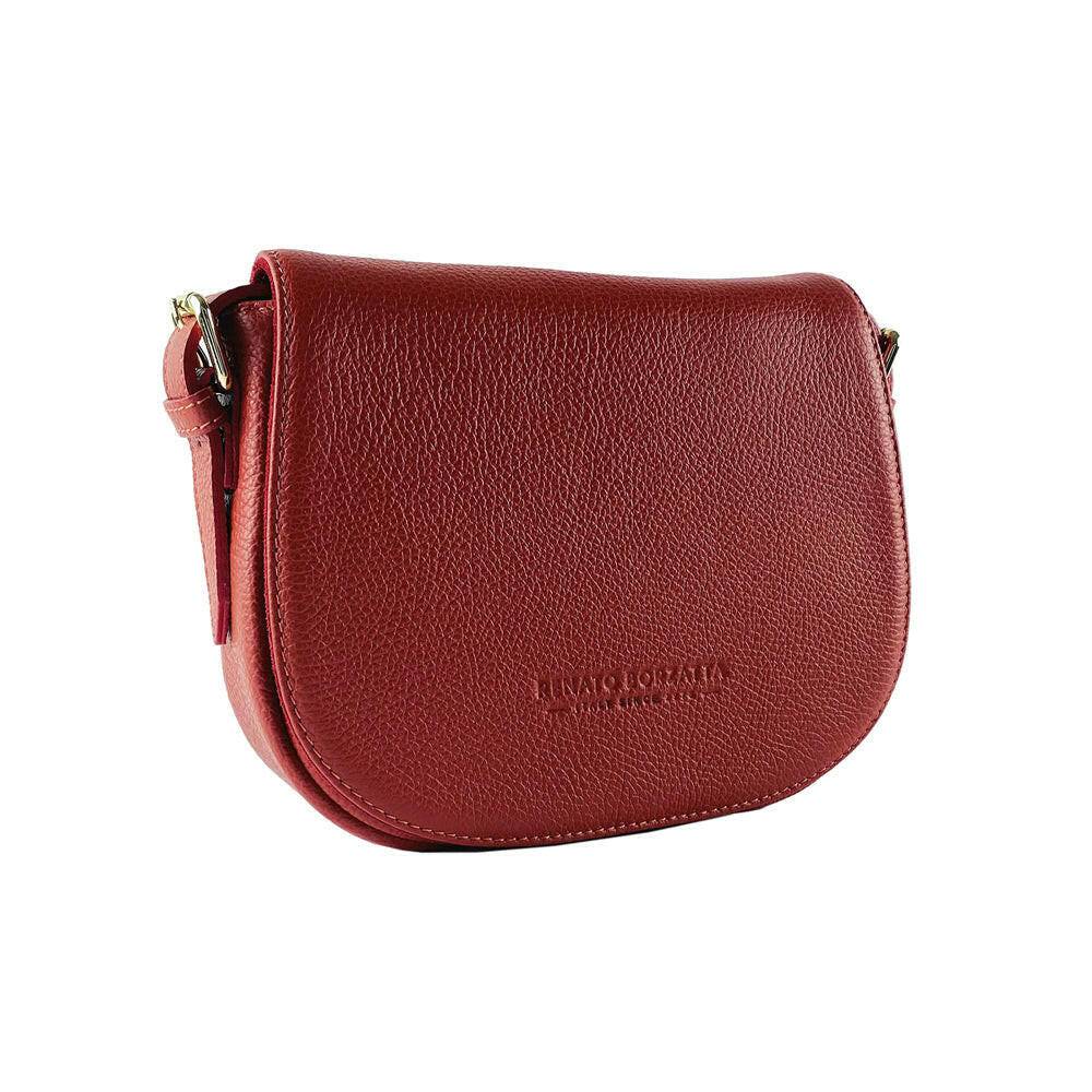 Woman bag in genuine leather with shoulder strap-Shangri-La Fashion