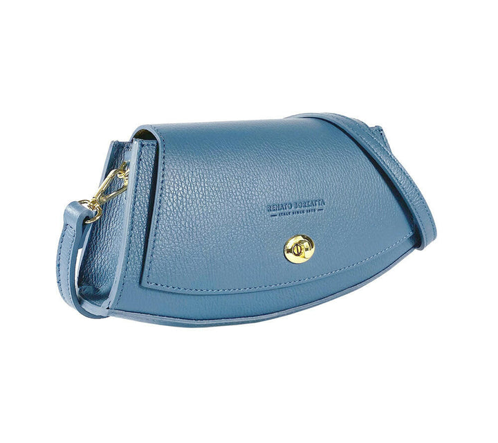 RB1009P | Woman Shoulder Bag in Genuine Leather -0