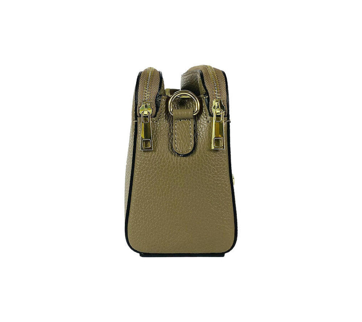 RB1011AQ | Women's Shoulder Bag in Genuine Leather -2