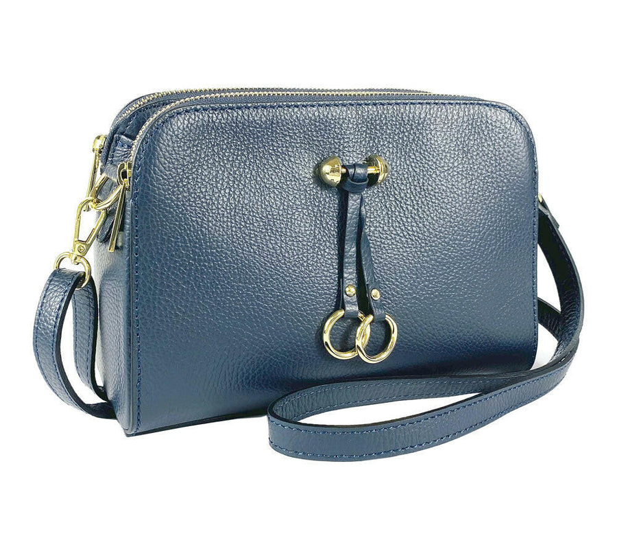 RB1011D | Women's Shoulder Bag in Genuine Leather -0