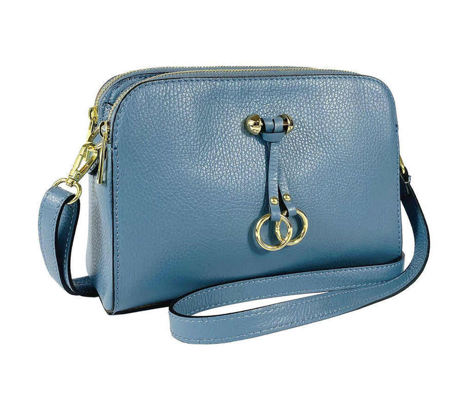 RB1011P | Women's Shoulder Bag in Genuine Leather-0