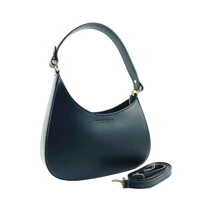 RB1013A | Hobo Bag in Genuine Leather -0