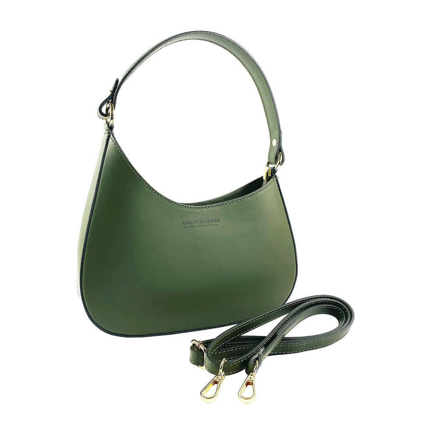 RB1013E | Hobo Bag in Genuine Leather -0