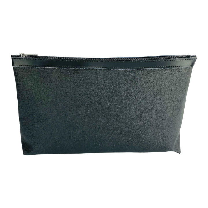 RB1024A | Women's handbag in genuine leather Made in Italy with removable shoulder strap. Large internal removable bag. Polished gunmetal accessories - Black color - Dimensions: 48x31x11 cm-6