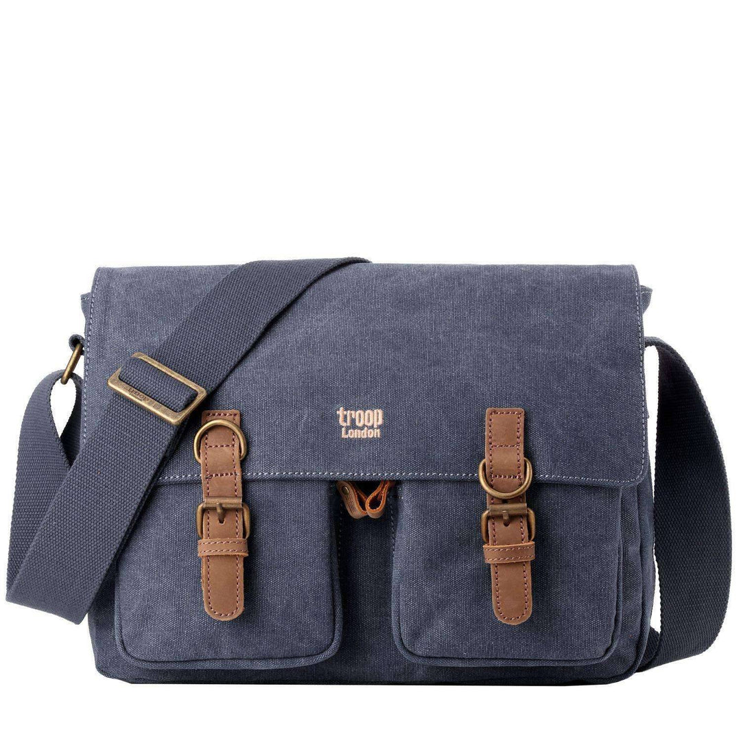 TRP0210 Troop London Classic Canvas Messenger Bag