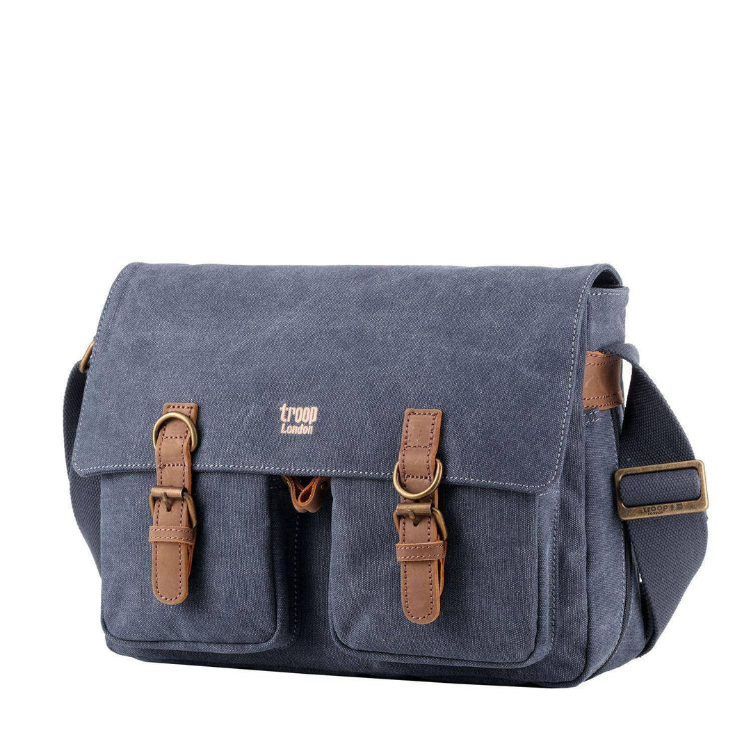 TRP0210 Troop London Classic Canvas Messenger Bag