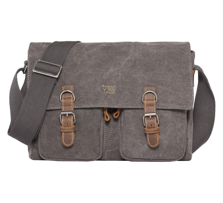 TRP0210 Troop London Classic Canvas Messenger Bag