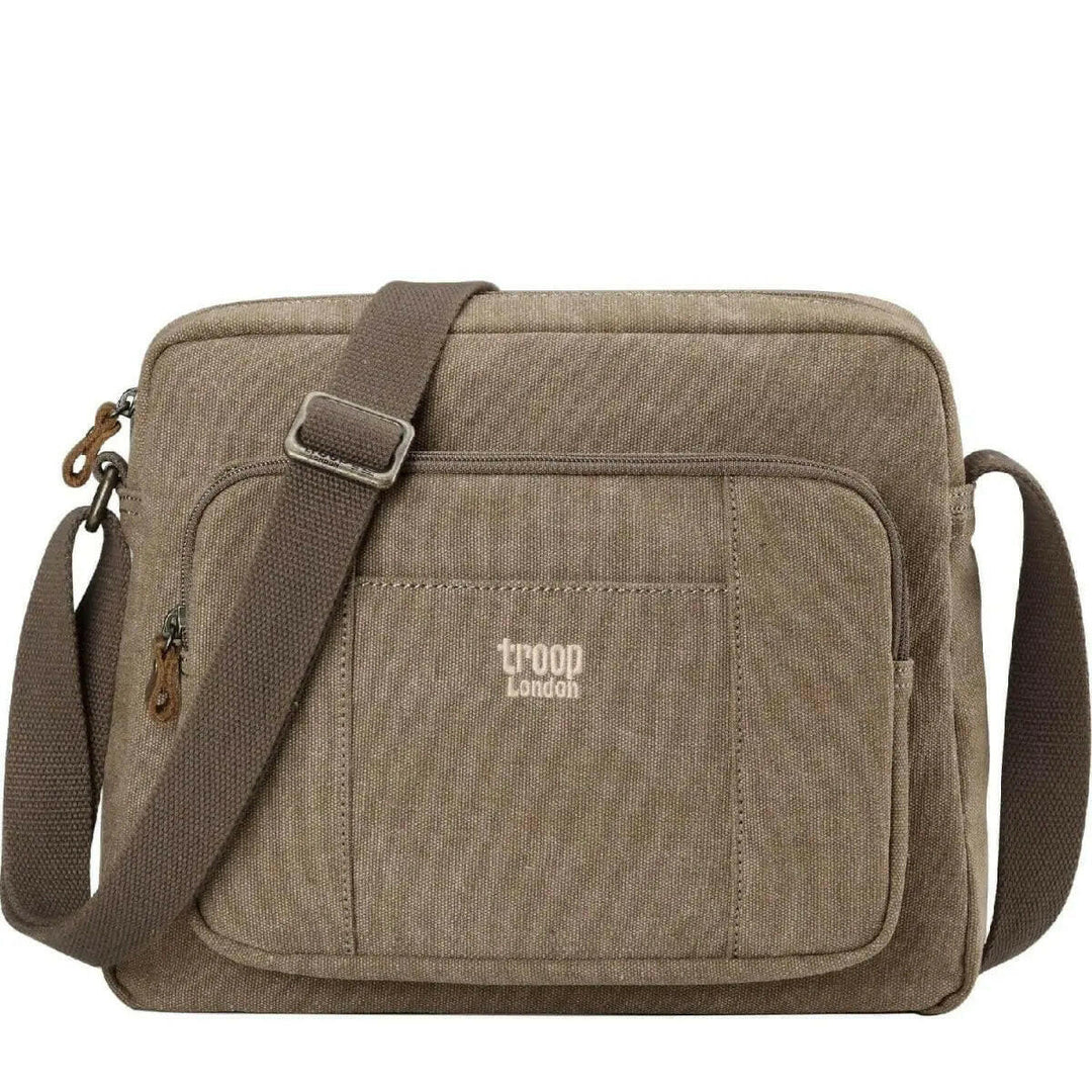 TRP0234 Troop London Classic Canvas Across Body Bag - Shangri-La Fashion