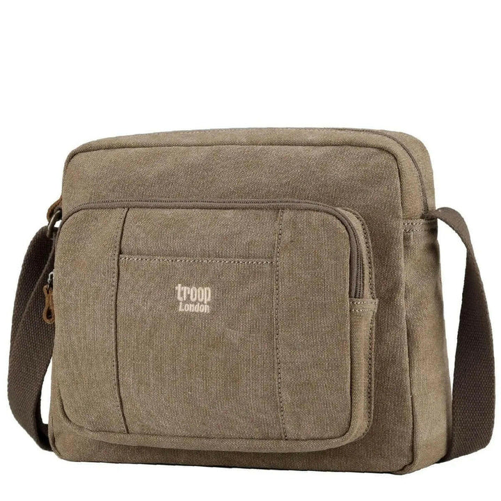 TRP0234 Troop London Classic Canvas Across Body Bag - Shangri-La Fashion