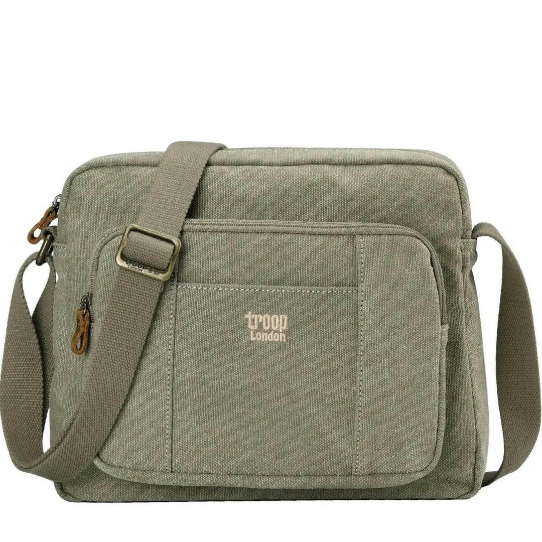 TRP0234 Troop London Classic Canvas Across Body Bag - Shangri-La Fashion