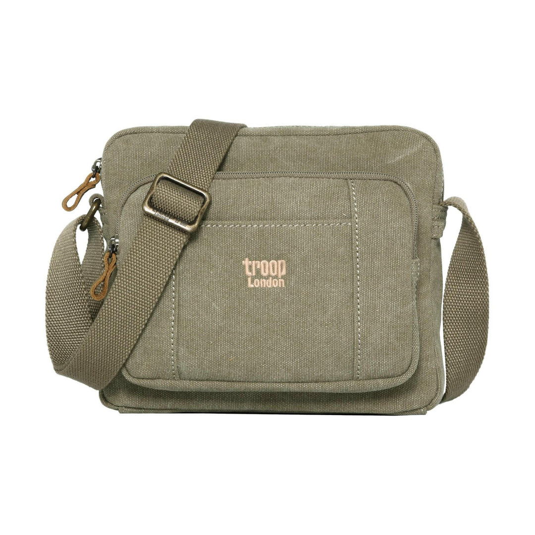 TRP0235 Troop London Classic Canvas Across Body Bag-7