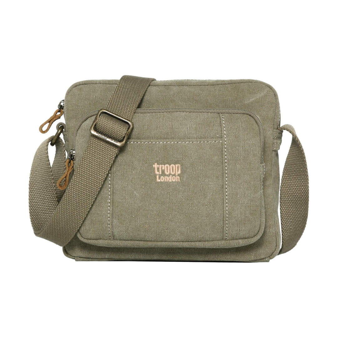 TRP0235 Troop London Classic Canvas Across Body Bag