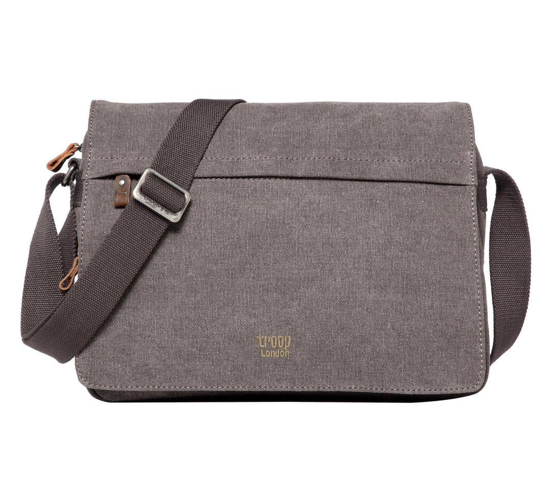 TRP0241 Troop London Classic Canvas Messenger Bag