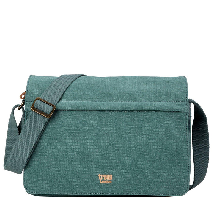 TRP0241 Troop London Classic Canvas Messenger Bag