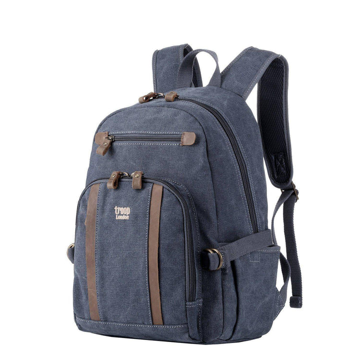 TRP0256 Troop London Classic Canvas Backpack - Medium