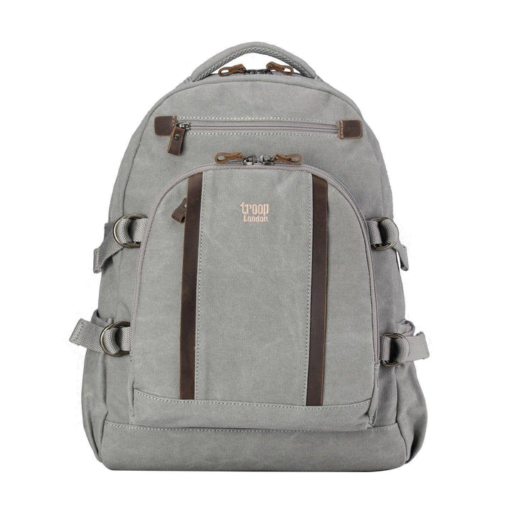 TRP0257 Troop London Classic Canvas Laptop Backpack - Large