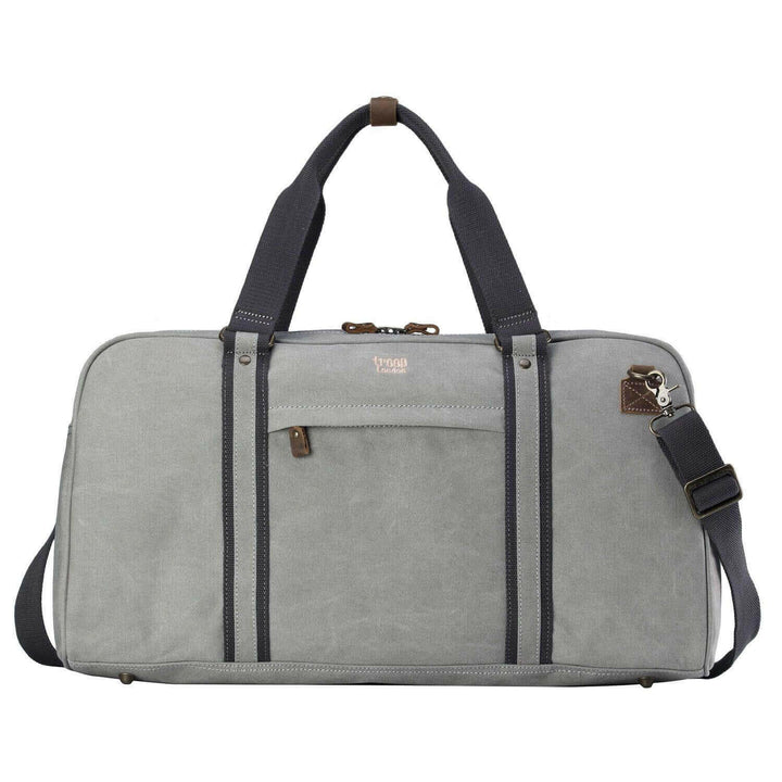 TRP0389 Troop London Classic Canvas Travel Duffel Bag, Large Holdall - Shangri-La Fashion