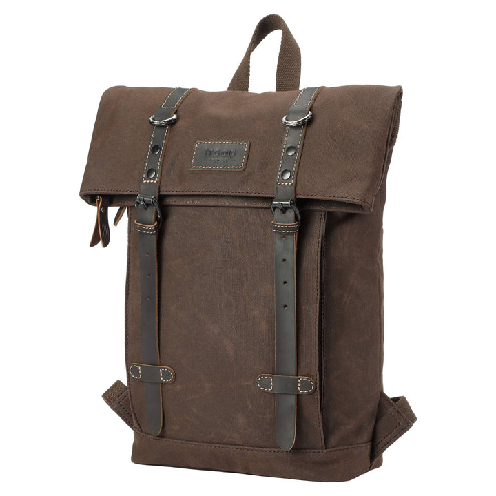 TRP0425S Troop London Heritage Small Canvas Backpack