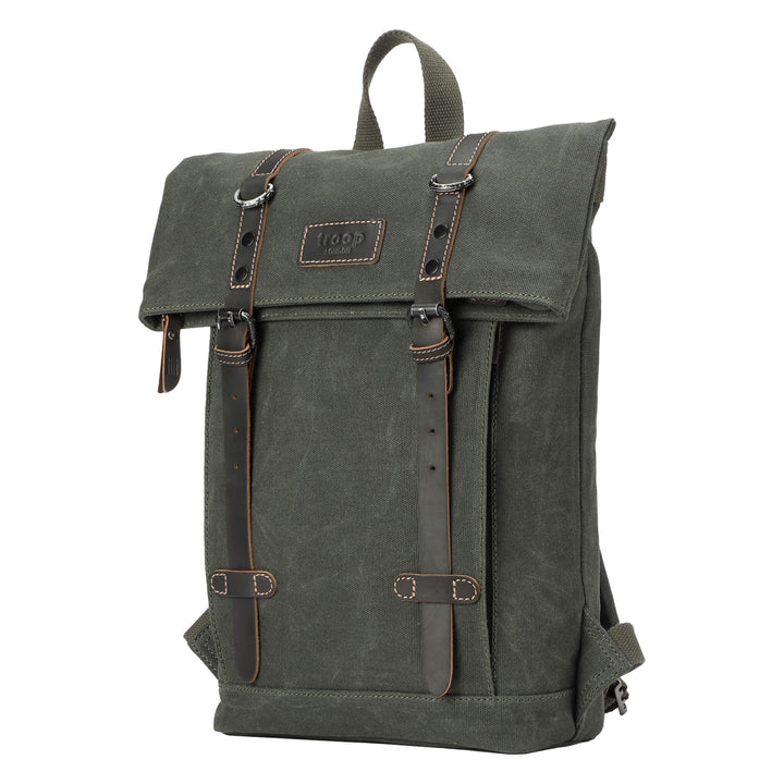 TRP0425S Troop London Heritage Small Canvas Backpack