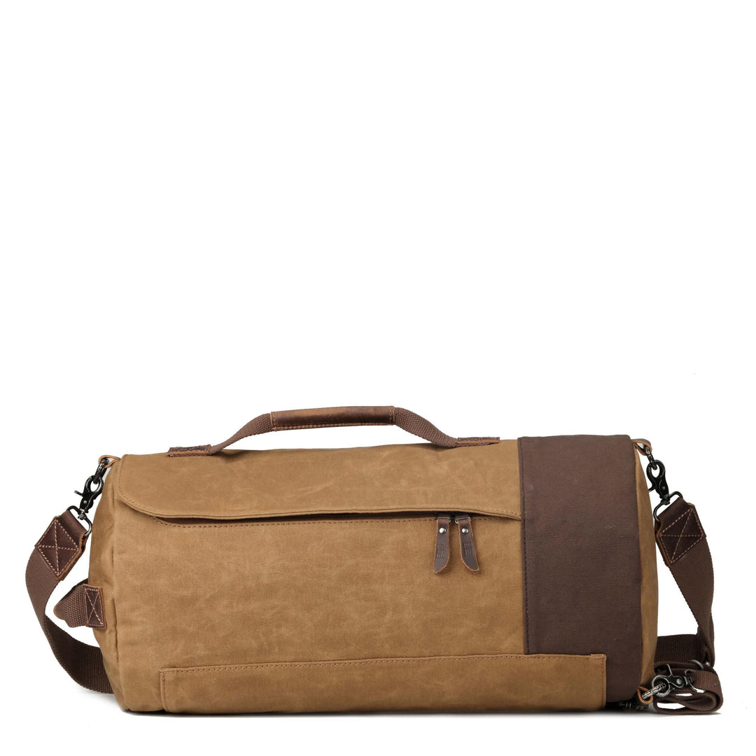 TRP0444 Troop London Heritage Canvas Duffel Backpack