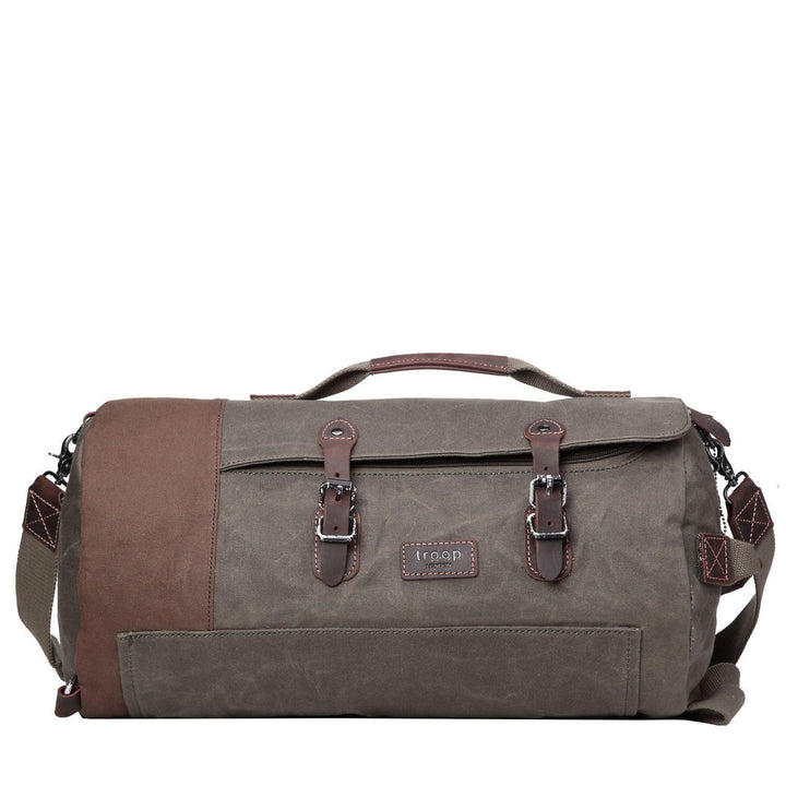 Unisex Canvas Duffel Backpack | Travel Laptop Bag Crossbody Holdall-6