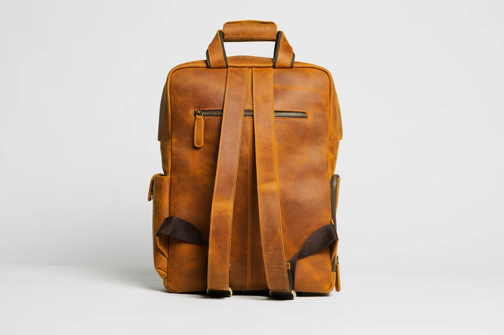 The MANN Bag | Large Capacity Leather Camera Backpack-Shangri-La Fashion