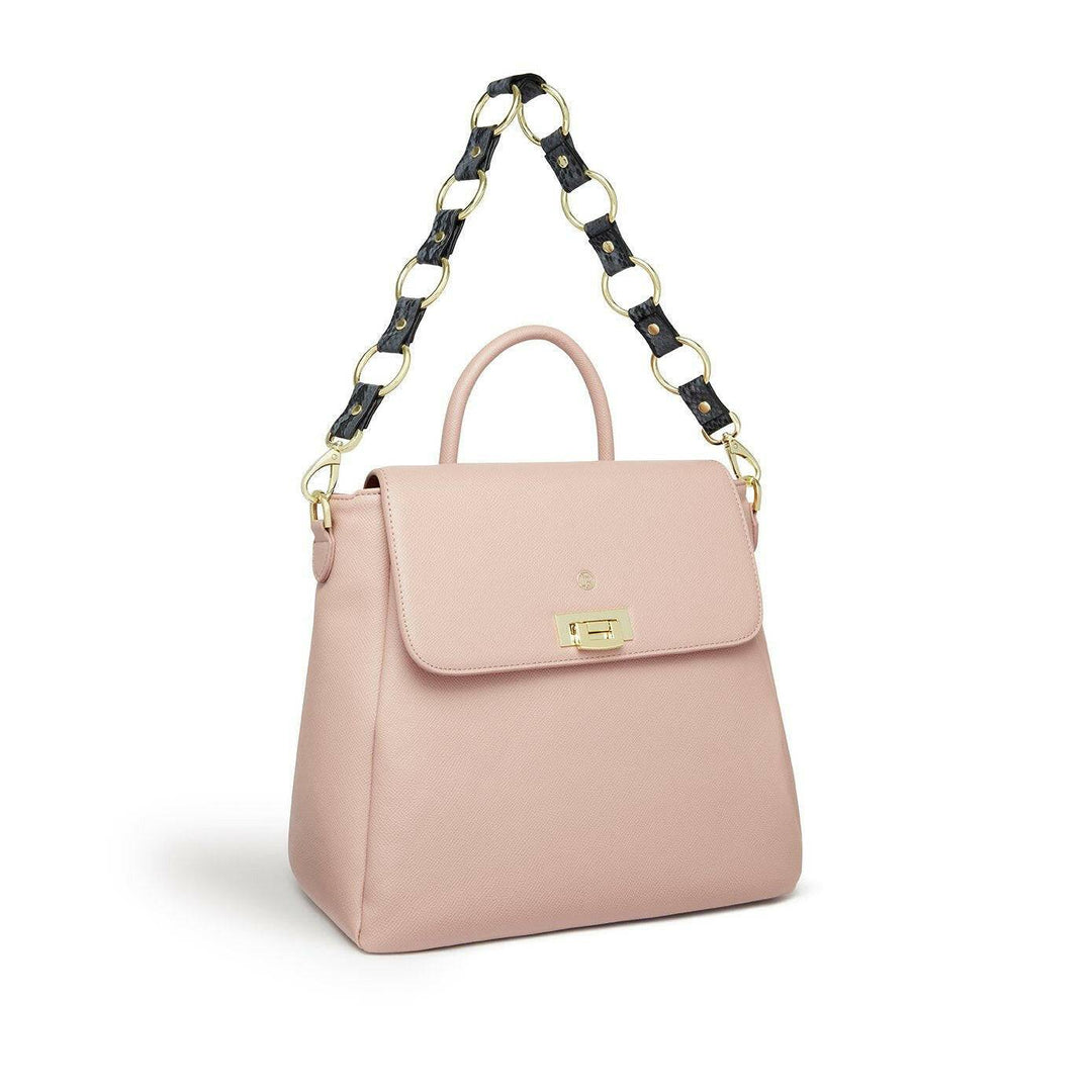 Zuri Nude Pink Vegan Backpack-Shangri-La Fashion