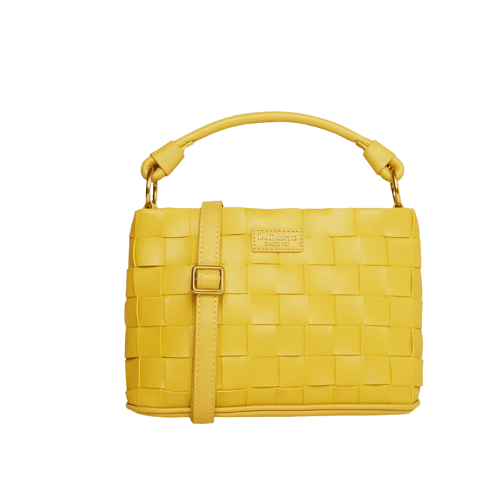 Bella Mustard Yellow Vegan Mini Crossbody Bag-Shangri-La Fashion