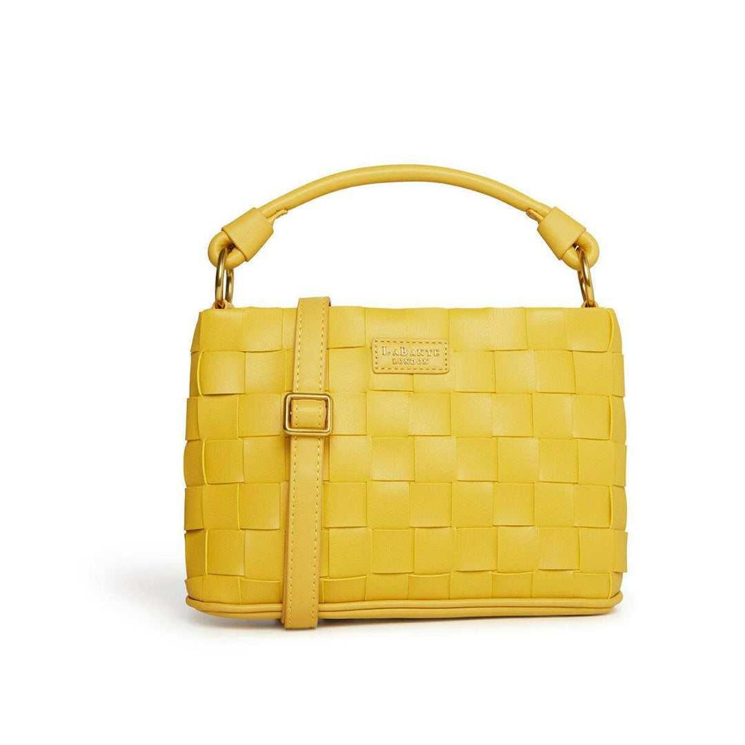 Bella Mustard Yellow Vegan Mini Crossbody Bag-Shangri-La Fashion