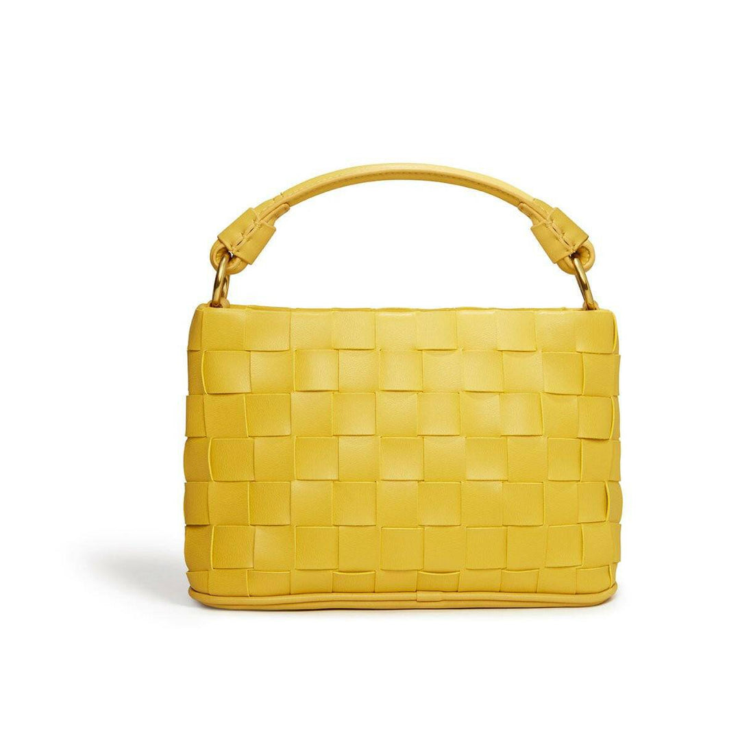 Bella Mustard Yellow Vegan Mini Crossbody Bag-Shangri-La Fashion