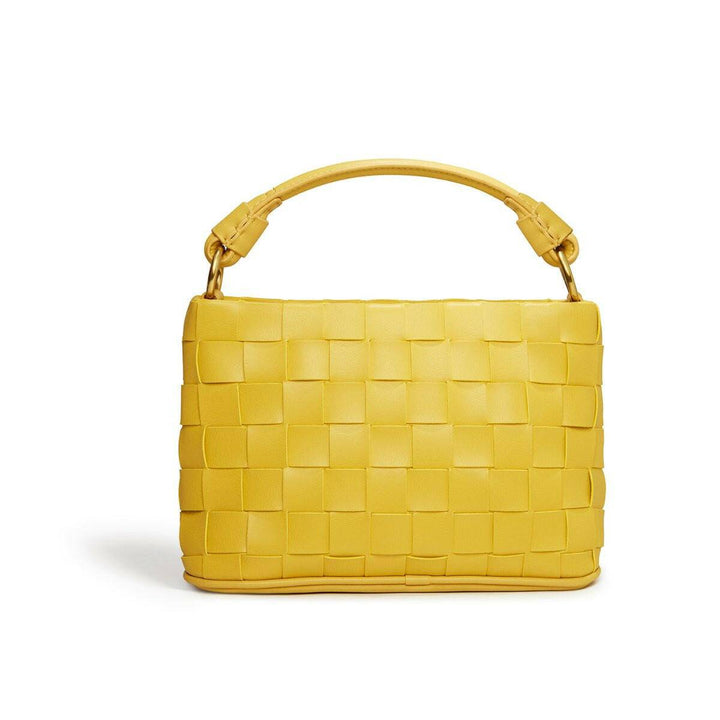 Bella Mustard Yellow Vegan Mini Crossbody Bag-Shangri-La Fashion