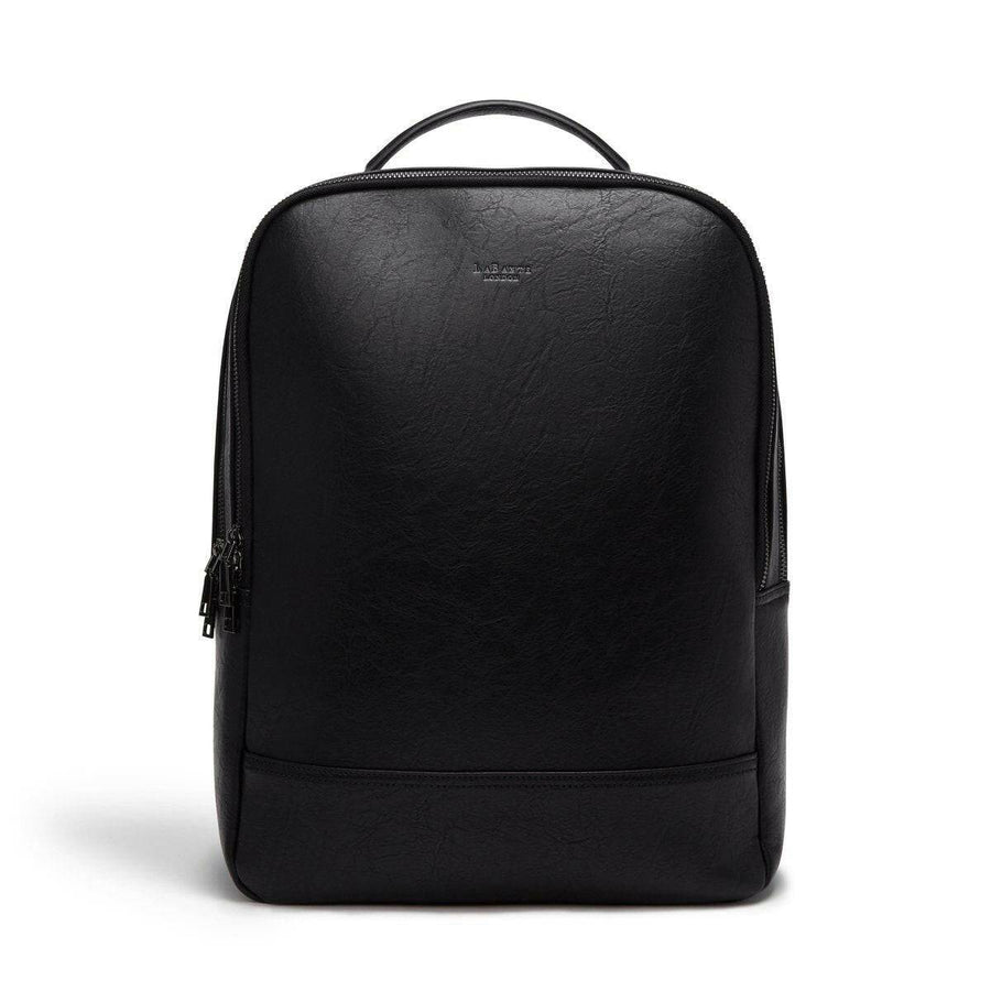 Black - Acacia Unisex Vegan Laptop Backpack-Shangri-La Fashion