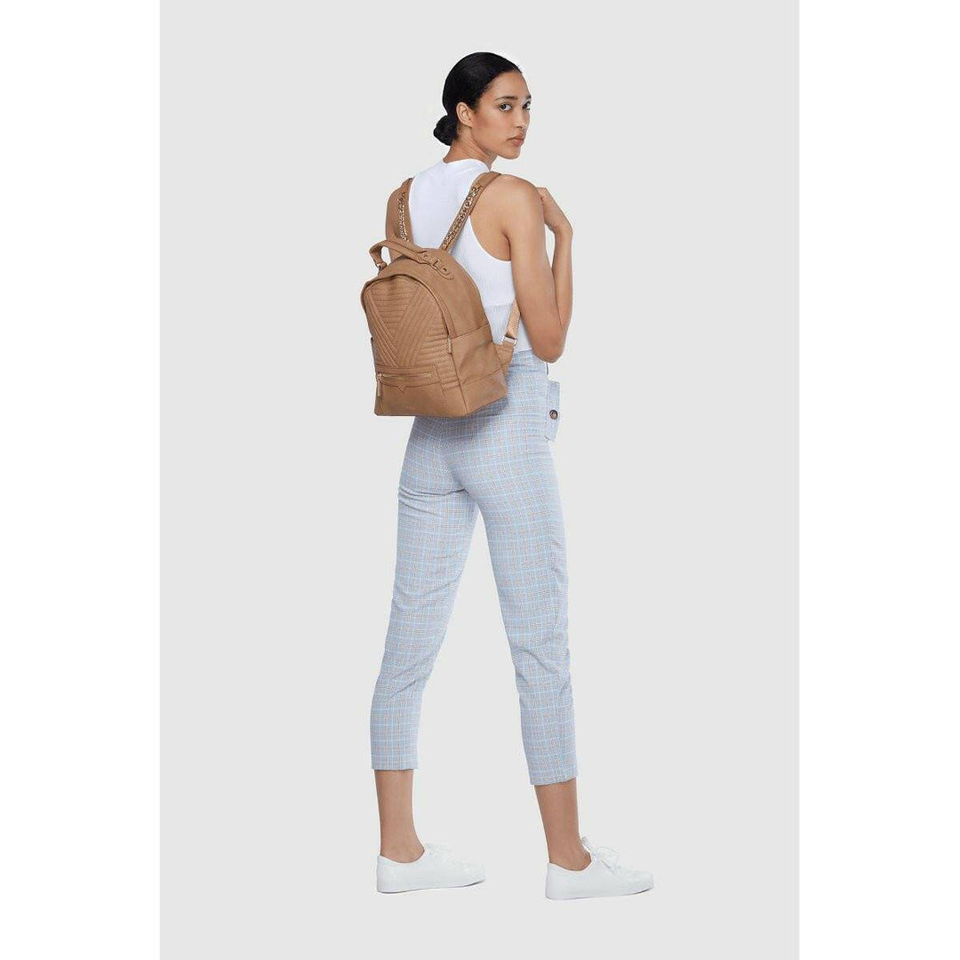 Brown - Camberwell Vegan Brown Rucksack-Shangri-La Fashion