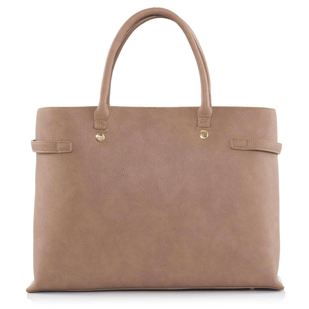 Brown - Windsor Vegan Tote-Shangri-La Fashion