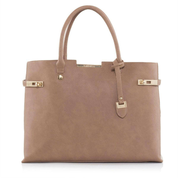 Brown - Windsor Vegan Tote-Shangri-La Fashion