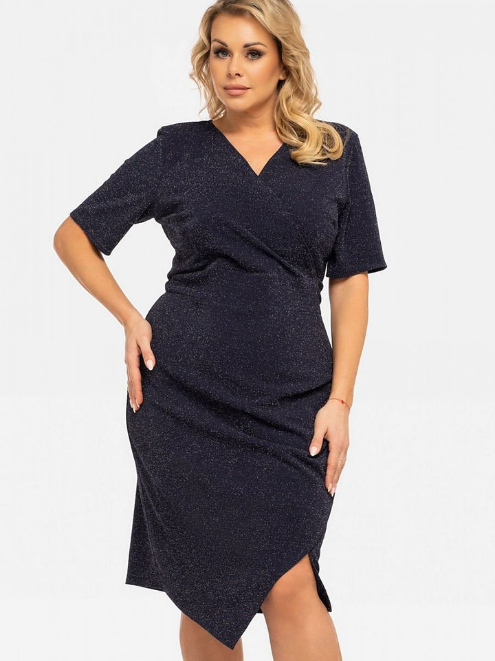 Plus size dress model 190938 Karko-0