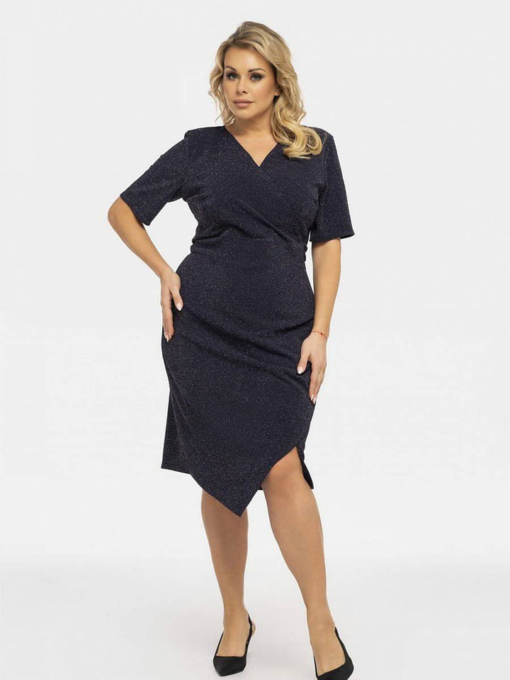 Plus size dress model 190938 Karko