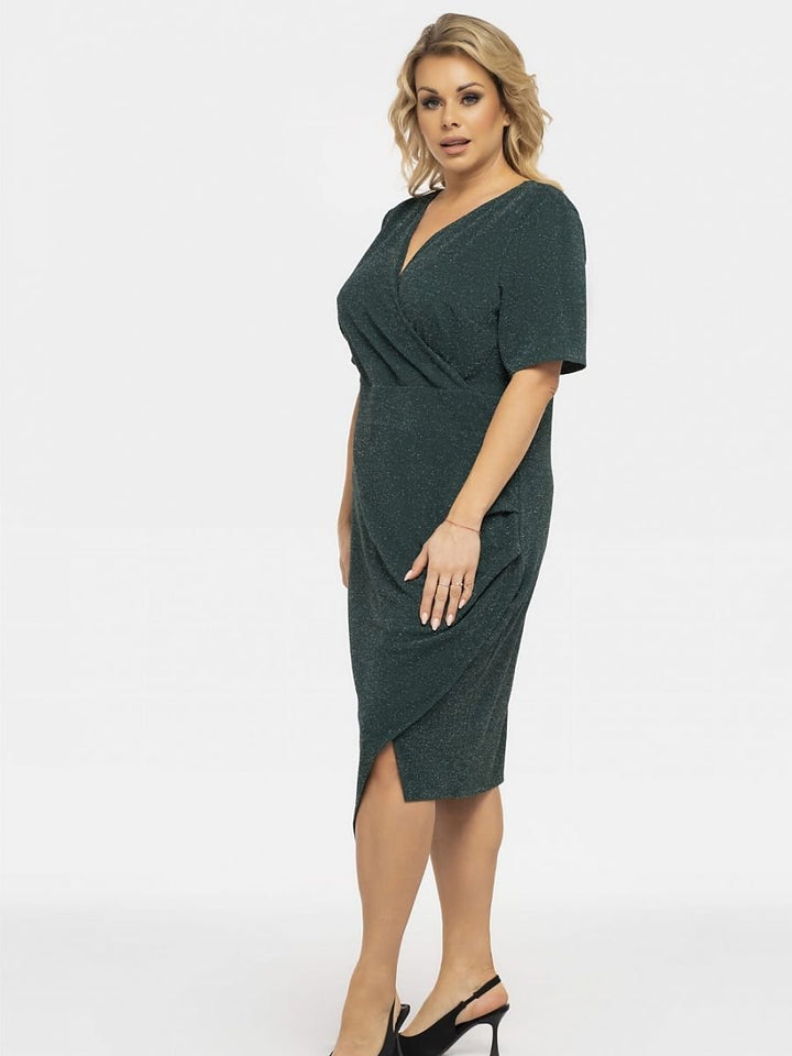 Plus size dress model 190939 Karko-3