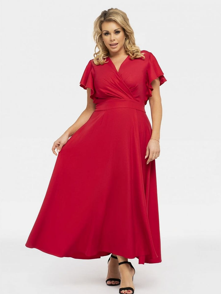 Plus size dress model 190941 Karko-0