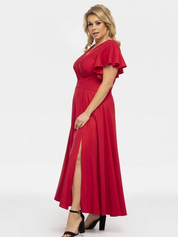 Plus size dress model 190941 Karko-1