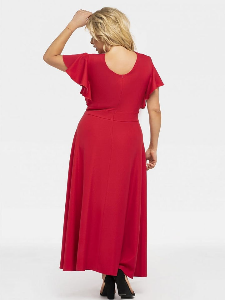 Plus size dress model 190941 Karko-2