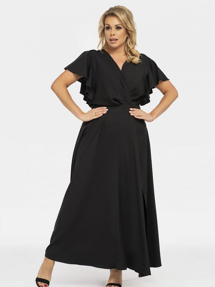 Plus size dress model 190942 Karko-0