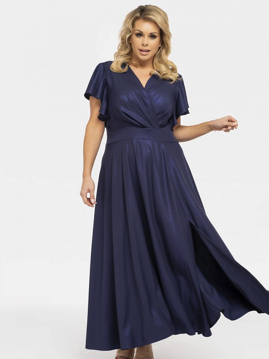 Plus size dress model 190943 Karko-0