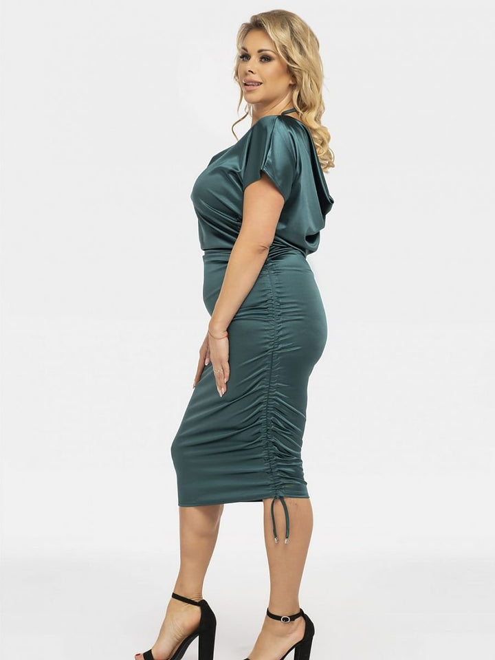 Plus size dress model 190945 Karko-1