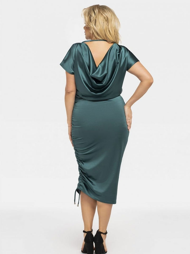 Plus size dress model 190945 Karko-2